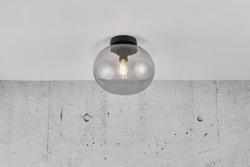 Alton Deckenleuchte E27, rauchfarben